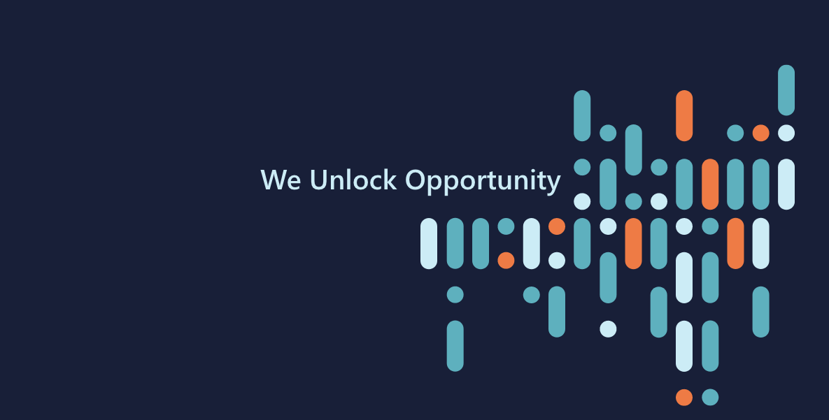 We unlock opportunity
